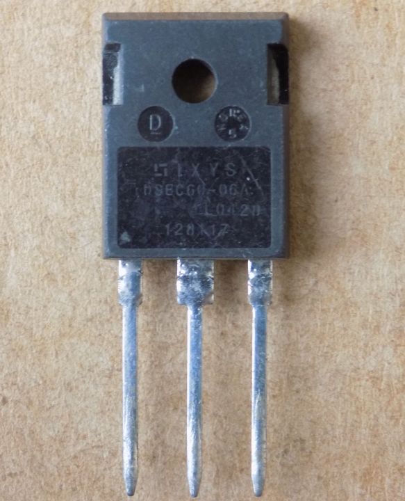 diod-dsec60-06a Діод DSEC60-06A (Заміна для DSEK60-06A , DSEC60-06B , DSEC60-06S , STTH60L06CW ) оригінал демонтаж, TO247-3pin - Зображення 1