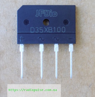 diodnyj-most-d35xb100 Діодний міст D35XB100 - Зображення 1