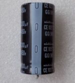 Електролітичний конденсатор 330uF 450V 105C ( 330мкФ 450В 105град , 330*450*105гр ) жорсткі виводи 25*50мм - Зображення 2