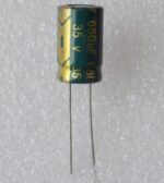 Електролітичний конденсатор 680uF 35V 105C ( 680мкФ 35В 105град , 680*35*105гр ) 10*17мм - Зображення 3