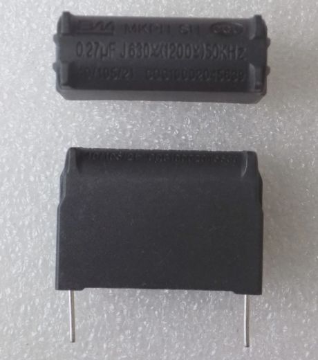 kondensator-027mkf-1200v-dlya-indukczionki-new Конденсатор резонансний неполярний 0,27мкФ*1200V MKPH ( 0,27mkF*1200V MKPH ) 50KHz для індукціонки , варильної поверхні - Зображення 1