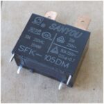 Реле SFK-105DM ( SFK105DM , HF102F-T-5VDC , HF102F-5VDC )(I=20A, U=250V, живлення котушки 5V) - Зображення 3