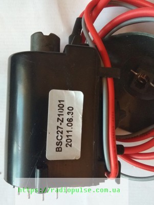 strochnyj-transformator-fbt-tdks-bsc27-z1001 Рядковий трансформатор BSC27-Z1001 ( заміна для BSC26-01N4010C , BSC26-01N4010AR , BSC26-01N4010A , BSC26-01N4010E ) - Зображення 1