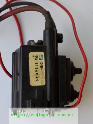 strochnyj-transformator-fbt-tdks-fc-1416-fc1416-hr7474-kfs60288 Рядковий трансформатор FC-1416 оригінал демонтаж ( FC1416 , HR7474 , 154-138P , KFS60288 , 58-61318-02 , 586131802 ) - Зображення 1
