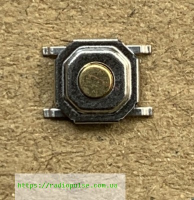 taktovaya-knopka-smd-4h4mmshtok0-8mm Тактова кнопка SMD 4х4мм,шток=0.5мм - Зображення 1