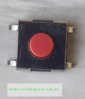taktovaya-knopka-tactm-63n-h25mm Тактова кнопка TACTM-63N загальна висота=2,5mm - Зображення 1