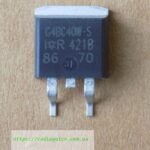 IGBT-транзистор IRG4BC40W-S ( G4BC40W-S ) оригінал, D2PAK