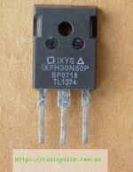 Транзистор IXFH30N50P ( IXFH30N50 , 30N50A , 30N50 ) оригінал демонтаж(500V,30A), TO247