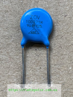 varistor-992 Варистор 10K271 - Зображення 1