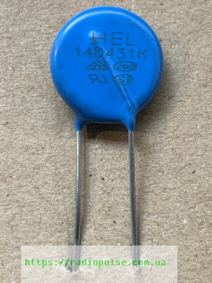 varistor-996 Варистор 14K431 (275V) 14D431K , MYG14-431 - Зображення 1