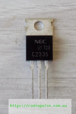 tranzistor-2sc2335 Транзистор 2SC2335 (400V,7A,40W) , TO220 ( 2SC3309 , 2SC4160 , 2SC4161 ) - Зображення 1