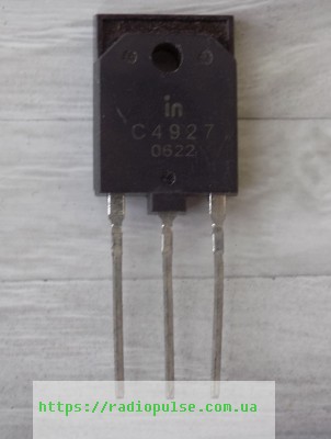 tranzistor-2sc4927 Транзистор 2SC4927 - Зображення 1