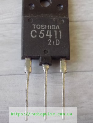 tranzistor-2sc5411 Транзистор 2SC5411 оригінал - Зображення 1