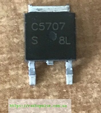 tranzistor-2sc5707-e1666538370533 Транзистор 2SC5707 , ТО252 - Зображення 1