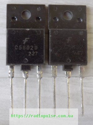 tranzistor-2sc5802d Транзистор 2SC5802D - Зображення 1