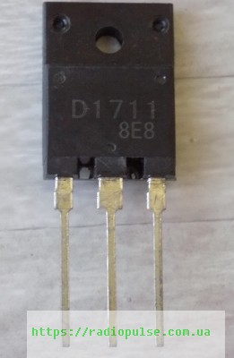 tranzistor-2sd1711 Транзистор 2SD1711 - Зображення 1
