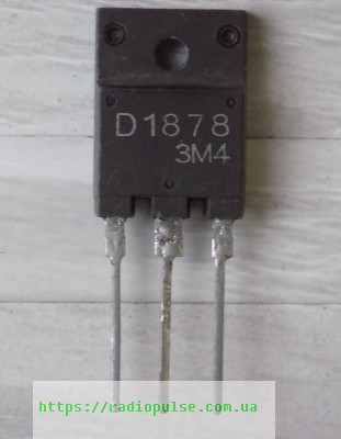 tranzistor-2sd1878 Транзистор 2SD1878 оригінал - Зображення 1