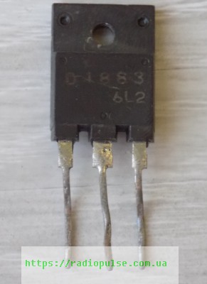 tranzistor-2sd1883 Транзистор 2SD1883 оригінал - Зображення 1