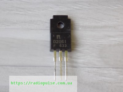 tranzistor-2sd2061 Транзистор 2SD2061 , TO220F - Зображення 1