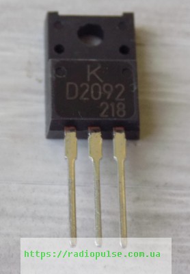 tranzistor-2sd2092 Транзистор 2SD2092 оригінал - Зображення 1