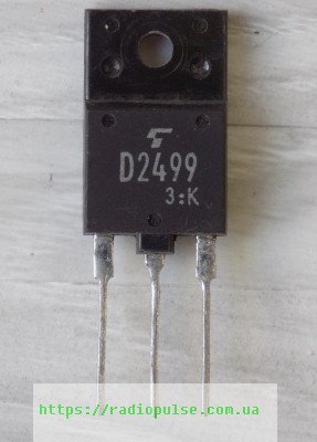 tranzistor-2sd2499 Транзистор 2SD2499 оригінал демонтаж - Зображення 1
