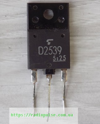 tranzistor-2sd2539 Транзистор 2SD2539 оригінал демонтаж - Зображення 1