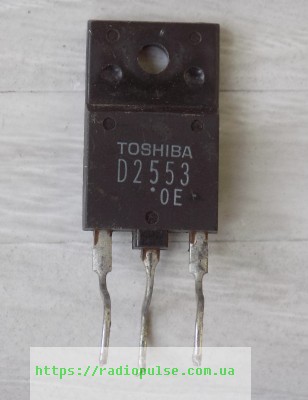 tranzistor-2sd2553 Транзистор 2SD2553 оригінал - Зображення 1