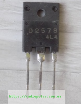 tranzistor-2sd2578 Транзистор 2SD2578 оригінал - Зображення 1
