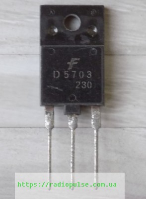 tranzistor-2sd5703-original Транзистор 2SD5703 ( KSD5703 ) оригінал - Зображення 1