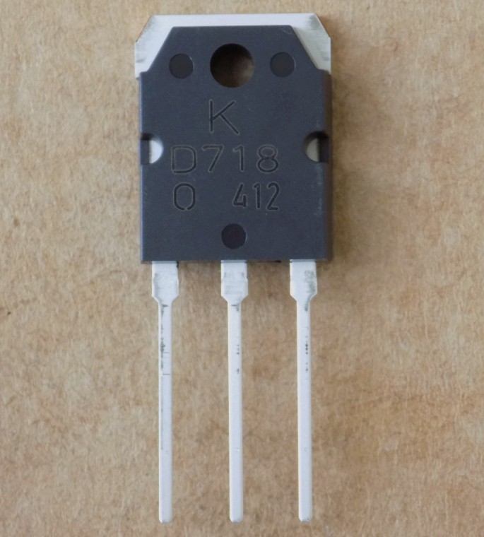 tranzistor-2sd718-d718-ktd718 Транзистор 2SD718 ( D718 , KTD718 ) оригінал, TO-3P - Зображення 1