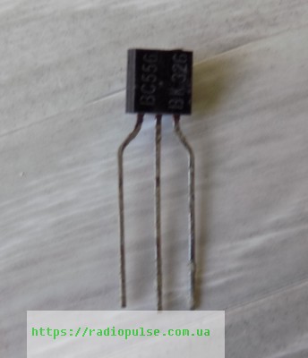 tranzistor-bc556b Транзистор BC556B (80V,0.1A,0.5W,p-n-p) , to92 - Зображення 1