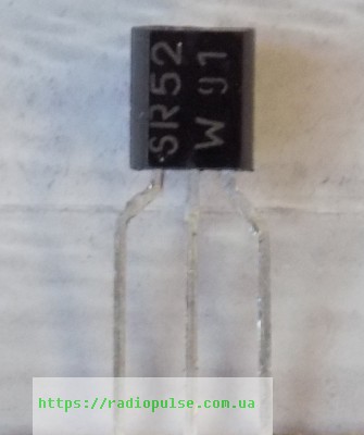 tranzistor-bsr52 Транзистор BSR52 (SR52) 80V,1A,0.83W , to92 - Зображення 1