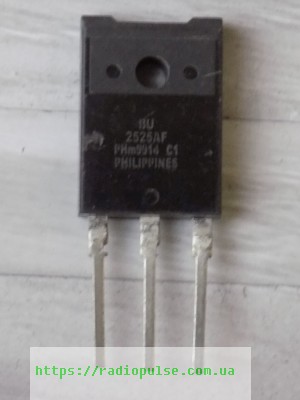 tranzistor-bu2525af Транзистор BU2525AF оригінал - Зображення 1