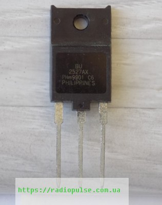 tranzistor-bu2527ax Транзистор BU2527AX оригінал демонтаж ( Заміна для 2SC6074 ) - Зображення 1