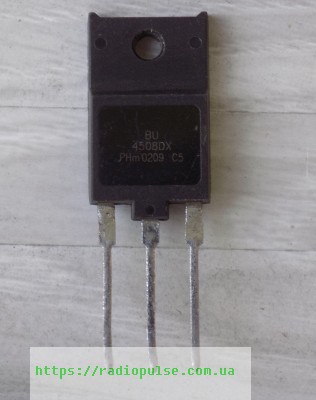 tranzistor-bu4508dx Транзистор BU4508DX оригінал - Зображення 1