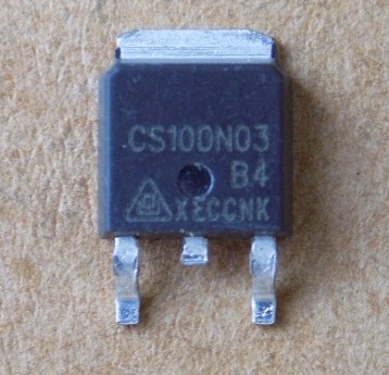 tranzistor-cs100n03 Транзистор CS100N03 ( CS100N03B4 , 100N03 ) оригінал (заміна для FM3080SA , 3080SA , SE3080K , HY3403D , HY3403 , AP85T03GH , P0603BDG , P0403BDG ), D-PAK(30V,100A) - Зображення 1