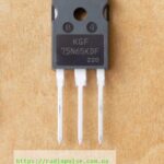 IGBT-транзистор KGF75N65KDF ( 75N65KDF ) оригінал, TO247