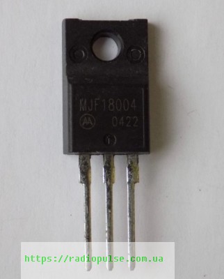 tranzistor-mjf18004 Транзистор MJF18004 , TO220F - Зображення 1