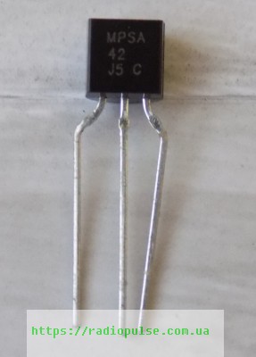 tranzistor-mpsa42-to92 Транзистор MPSA42 , to92 - Зображення 1