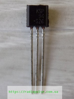 tranzistor-mpsa94-ksp94-to92 Транзистор MPSA94 ( KSP94 ) , to92 - Зображення 1