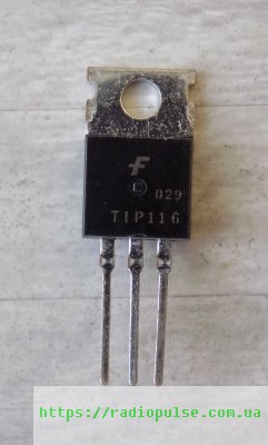 tranzistor-tip116 Транзистор TIP116 (p-n-p,80V,2A,50W) , TO220 - Зображення 1