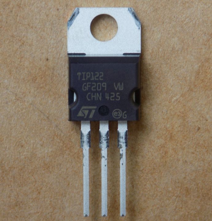 tranzistor-tip122 Транзистор TIP122 оригінал (n-p-n,100V,5A), TO220 - Зображення 1