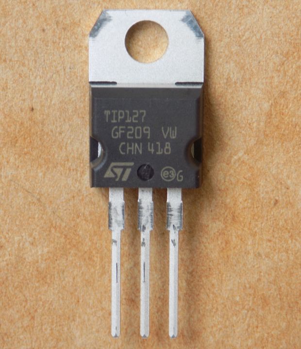 tranzistor-tip127 Транзистор TIP127 оригінал (p-n-p,100V,5A), TO220 - Зображення 1