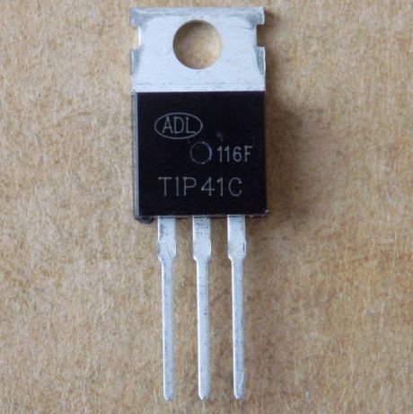 tranzistor-tip41c Транзистор TIP41C (n-p-n,100V,6A,65W) , TO220 - Зображення 1