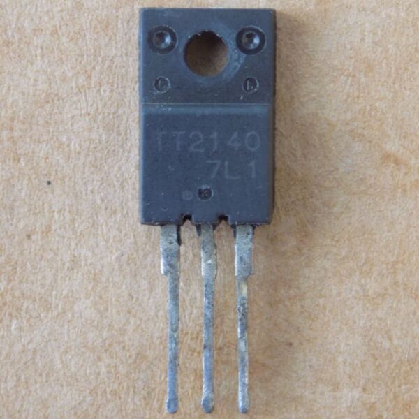 Транзистор TT2140 оригінал демонтаж, TO220F ( Заміна для 2SC5885 , 2SD2627 , BU1508DX , ST1803DFH , MD1803DFH , MD1803DFP )