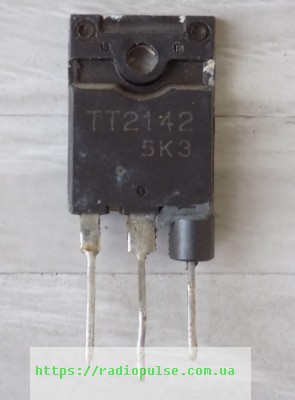 tranzistor-tt2142 Транзистор TT2142 оригінал , TO-3PMLH - Зображення 1
