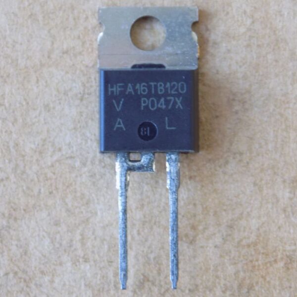 Діод HFA16TB120 оригінал (1200V,16A), TO220-2pin