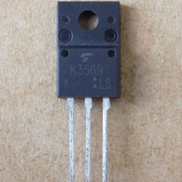 Транзистор 2SK3569 оригінал (600V,10A), TO220F