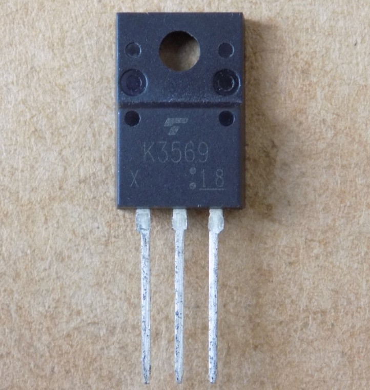 tranzistor-2sk3569 Транзистор 2SK3569 оригінал (600V,10A), TO220F - Зображення 1