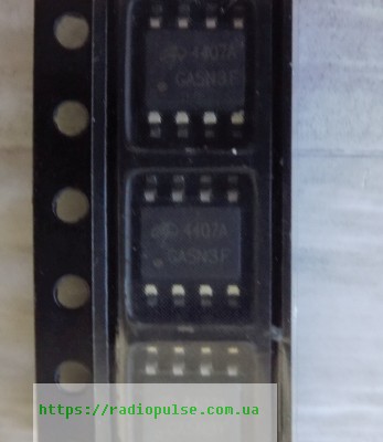 tranzistor-ao4407a Транзистор AO4407A ( 4407A , AO4407 ) , so-8 - Зображення 1